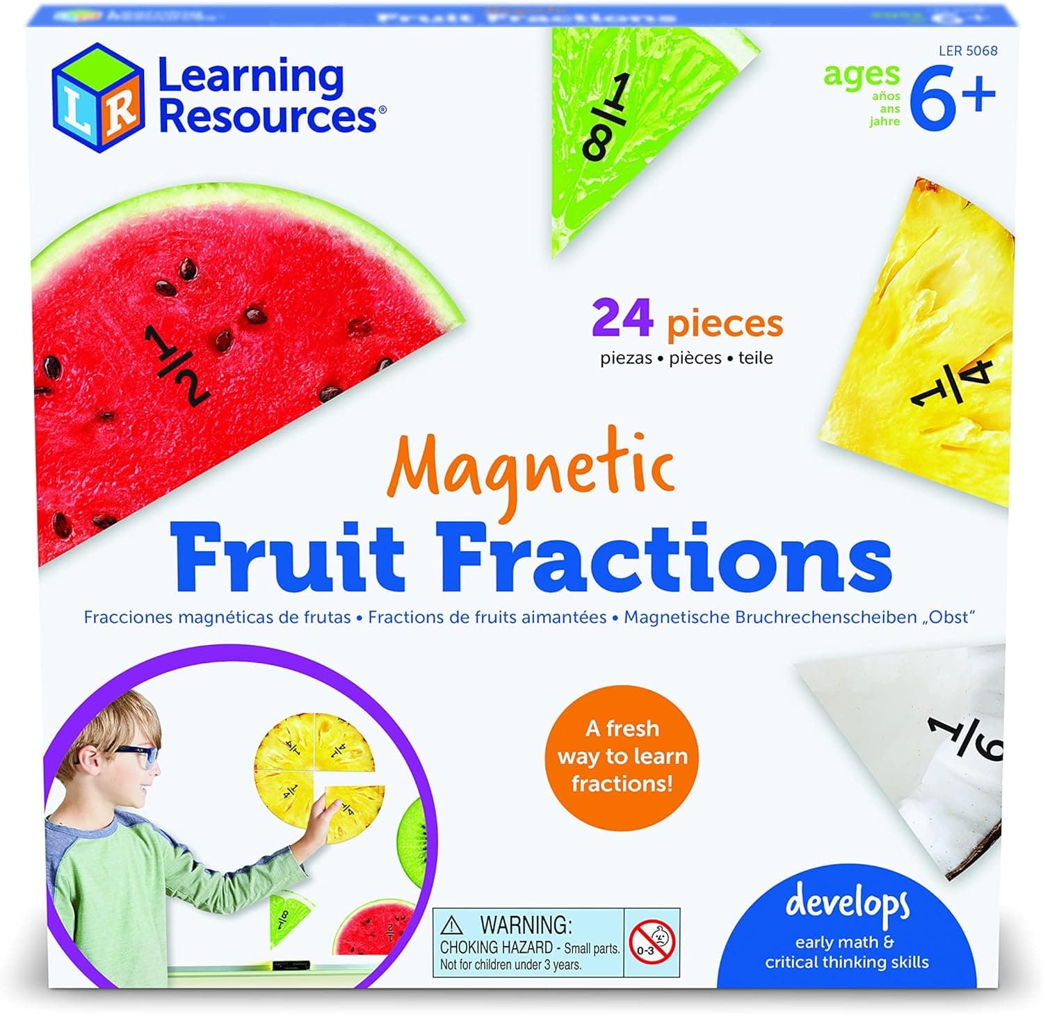 Learning Resources Magnetic Fruit Fractions Review - Learning Resources tagged article