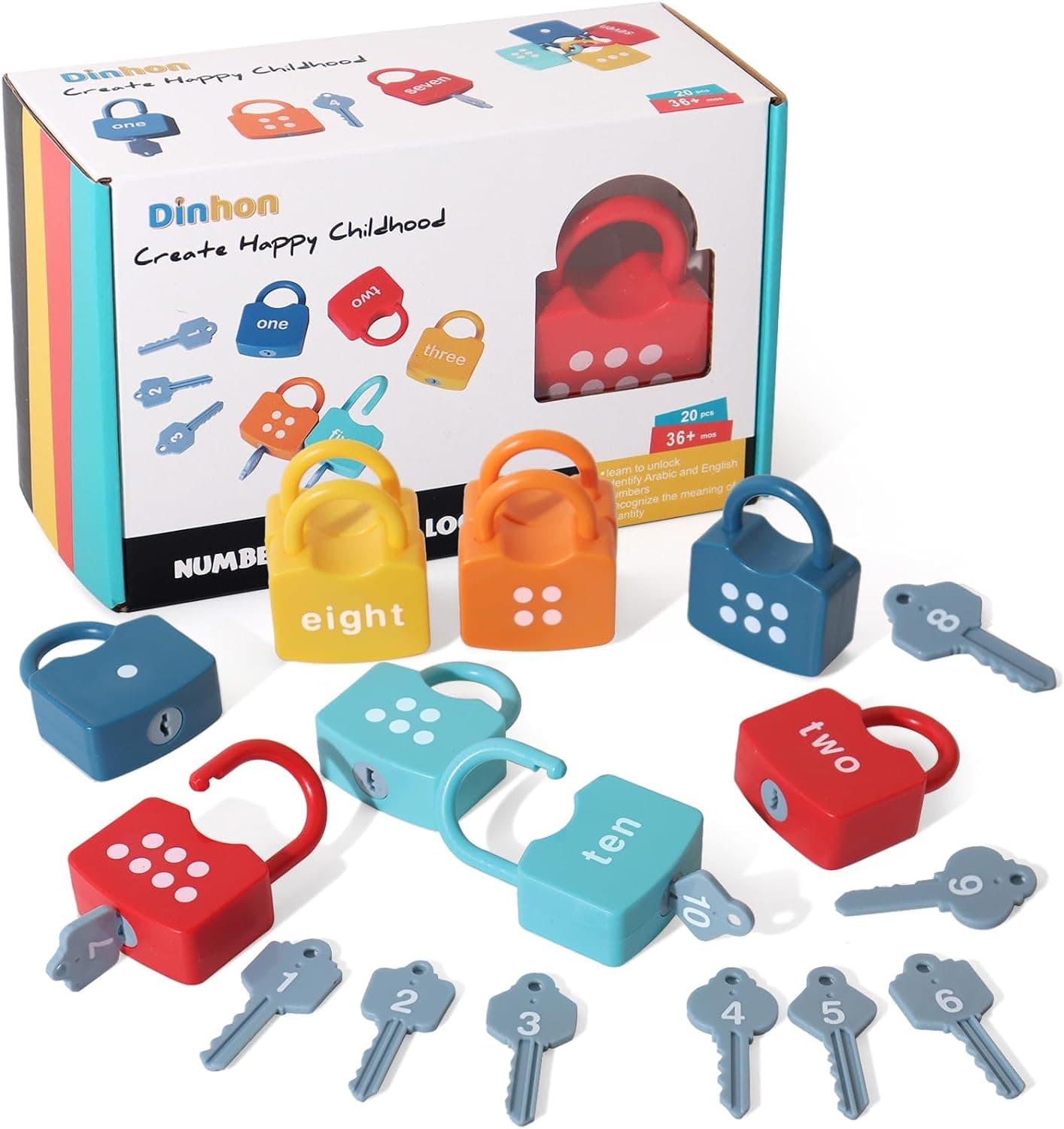 Dinhon Kids Learning Locks Review - Dinhon tagged article