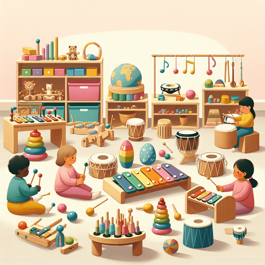 Exploring Music And Sound With Montessori Toys. - Exploring tagged article