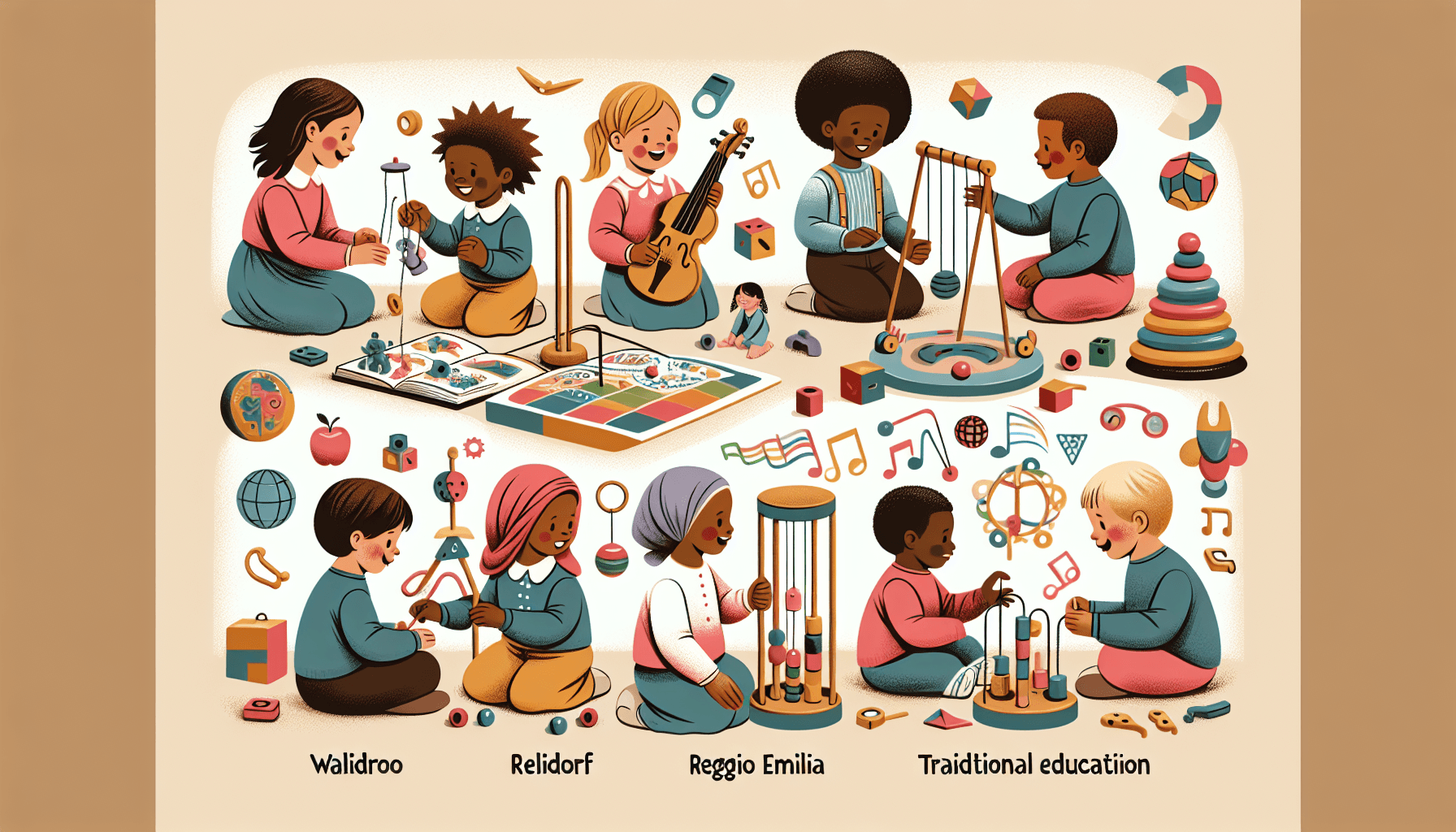 Montessori Toys In Diverse Educational Philosophies. - Educational Philosophies tagged article