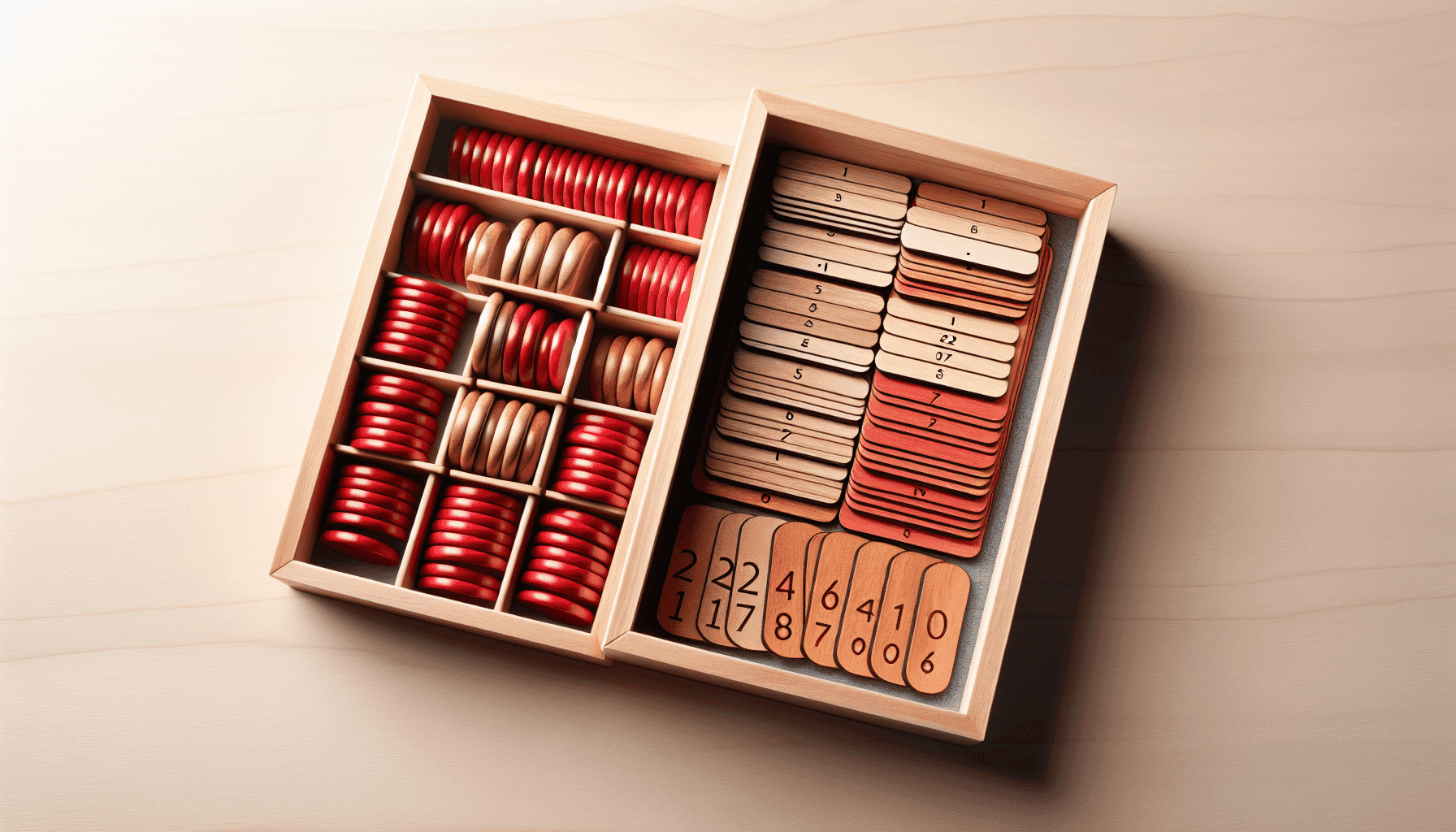 Adena Montessori Cards & Counters Review - Cognitive Development article