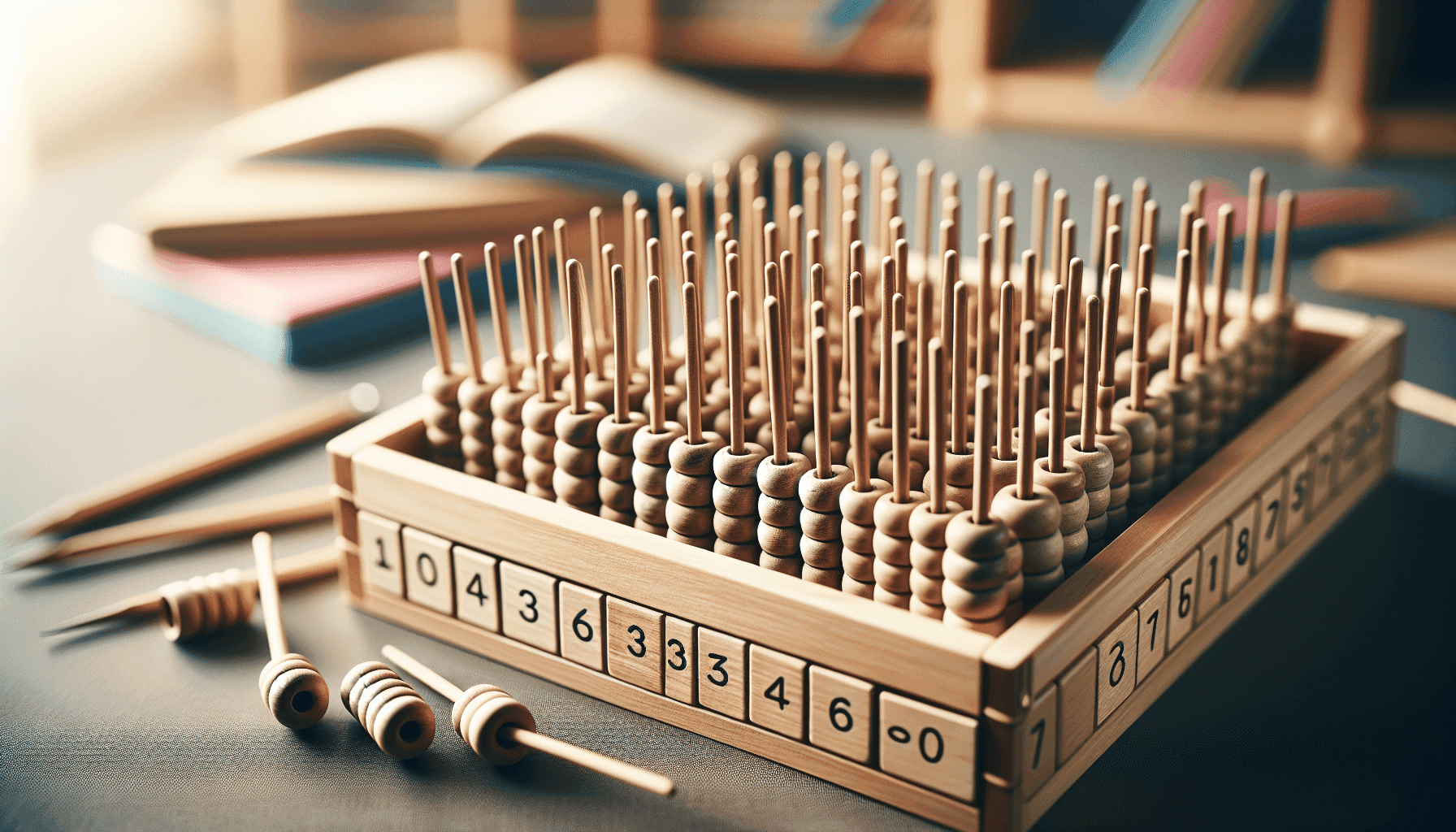 Montessori Educational Material Spindle Box-2 Review - Spindle Box tagged article