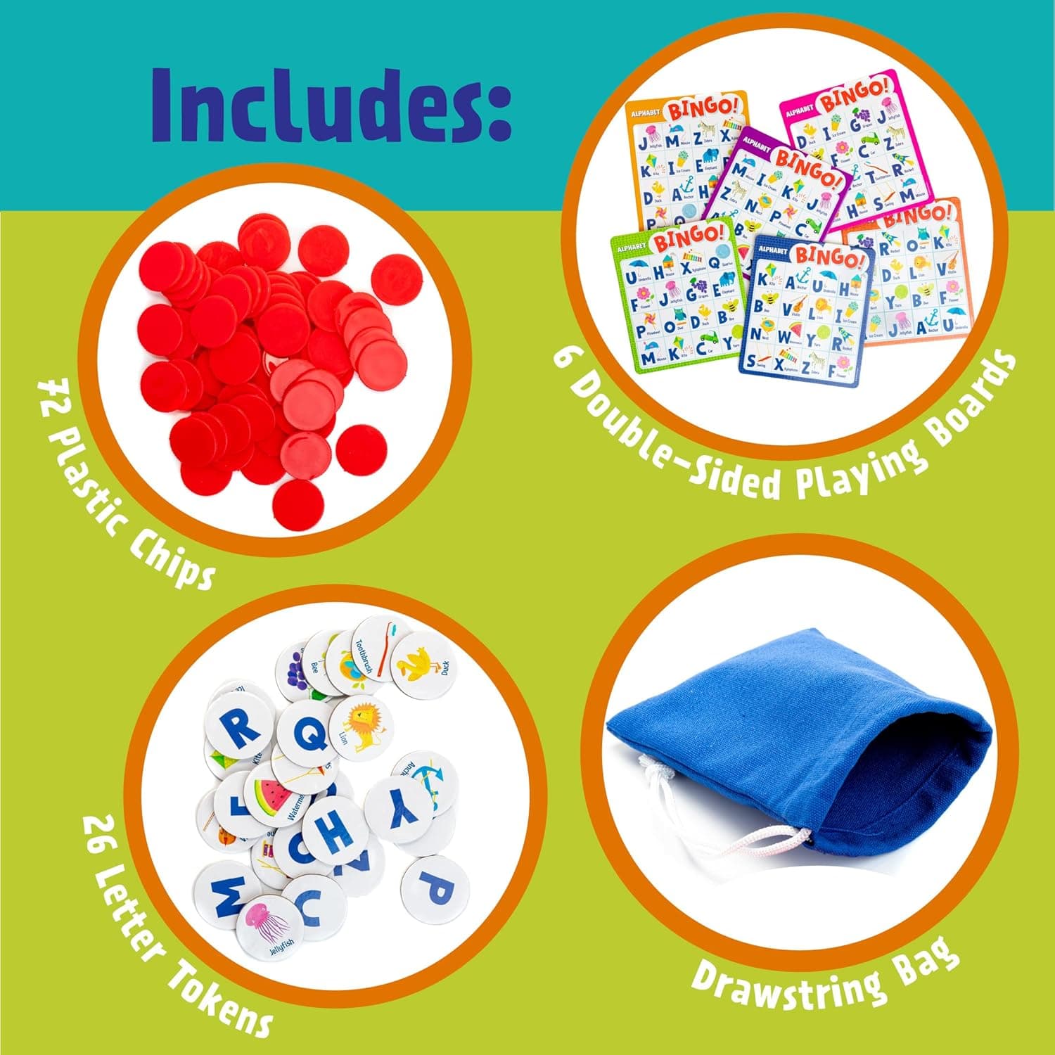 Peaceable Kingdom Alphabet Bingo! review - Peaceable Kingdom tagged article