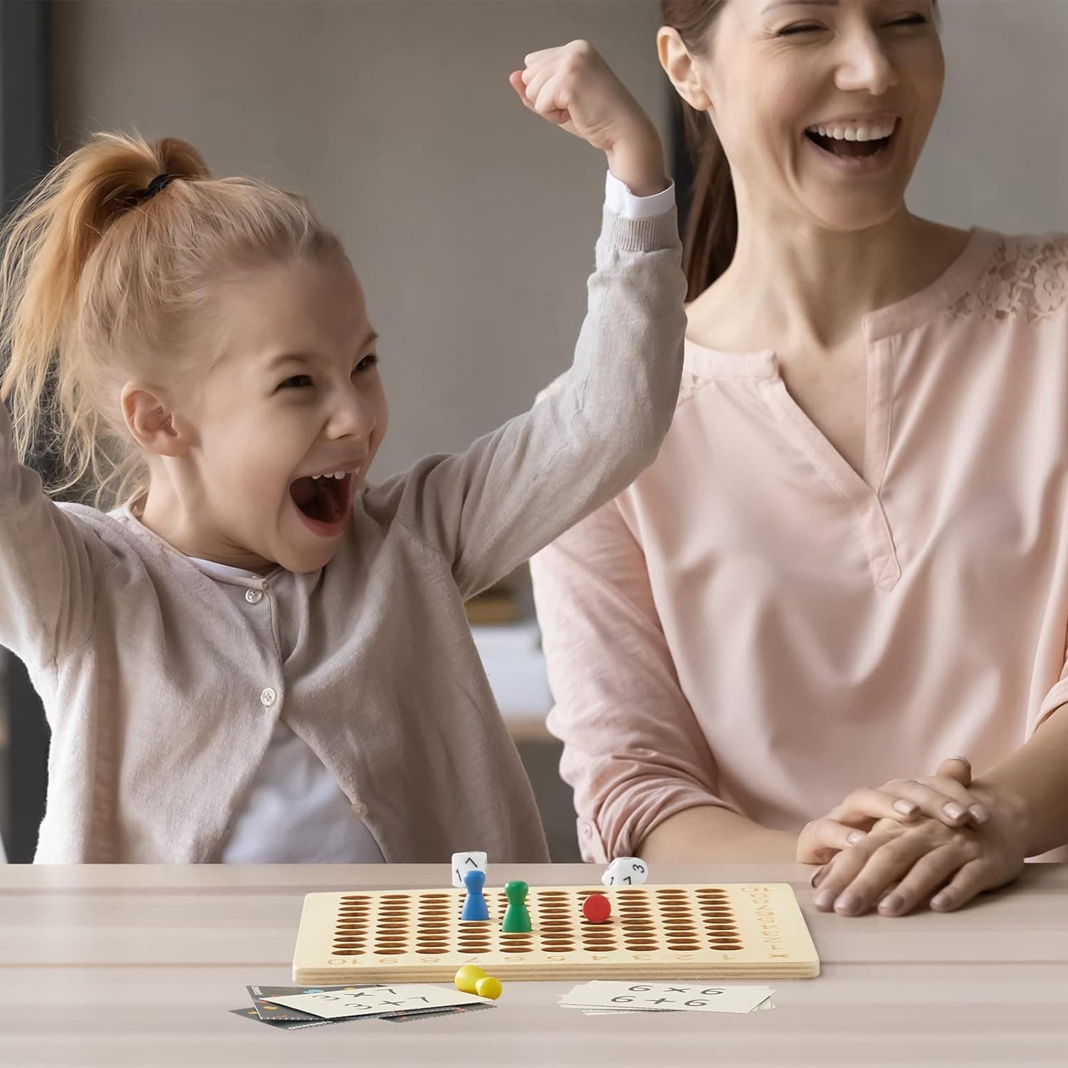 Asweets 2 in 1 Wooden Montessori Multiplication Addition Board Game Review - Montessori toy guide