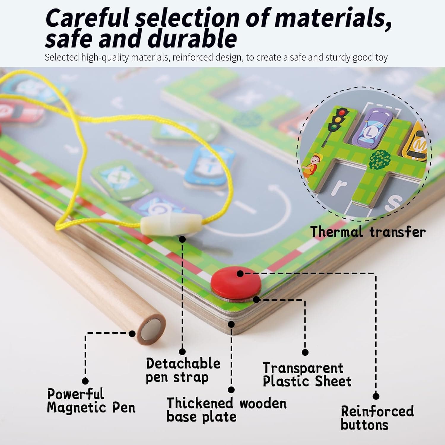 Magnetic Maze Alphabet Learning Toys Review - Product Review tagged article