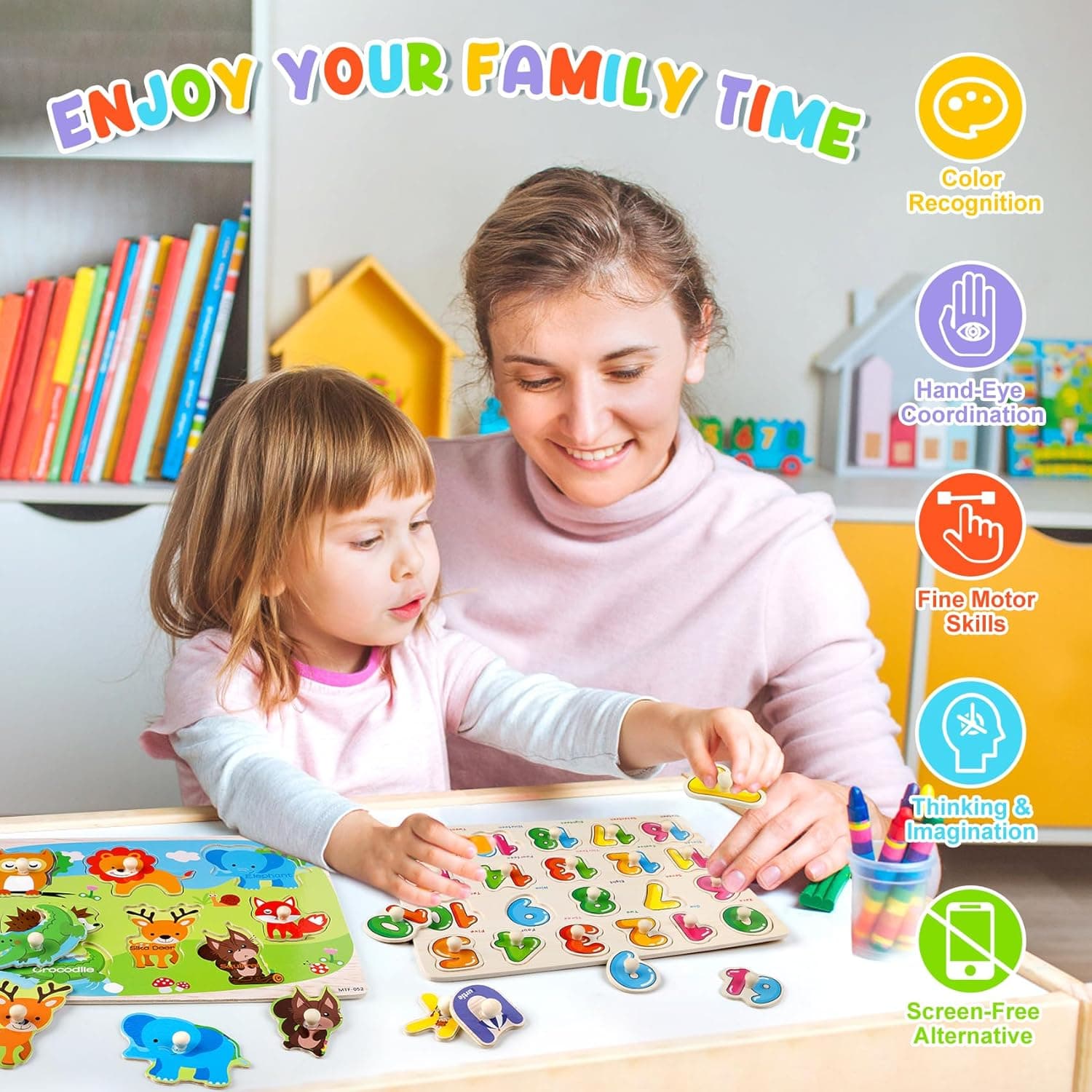 Wooden Puzzles for Toddlers Review - Alphabet Learning Toys article