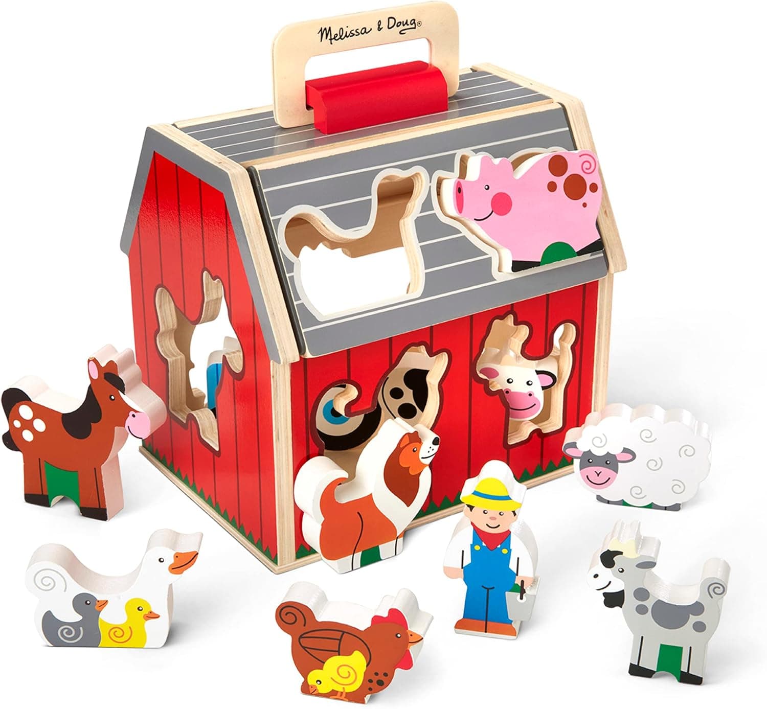 Melissa & Doug Wooden Take-Along Barn Toy Review - By Age article