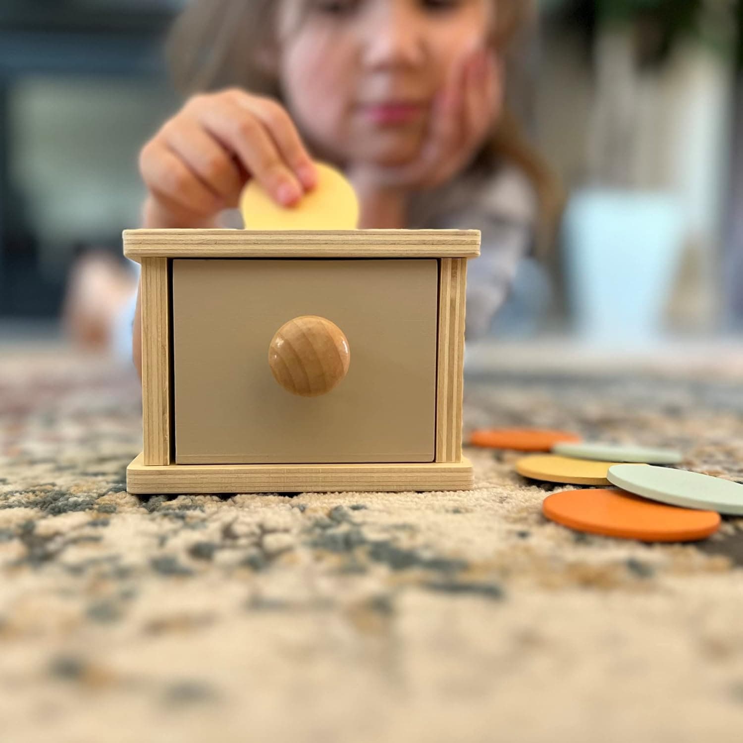 Montessori Mama Montessori Coin Box Review - By Age article