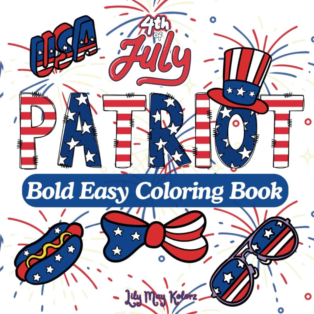 Patriot: Fourth of July Coloring Book Review - Product Reviews article