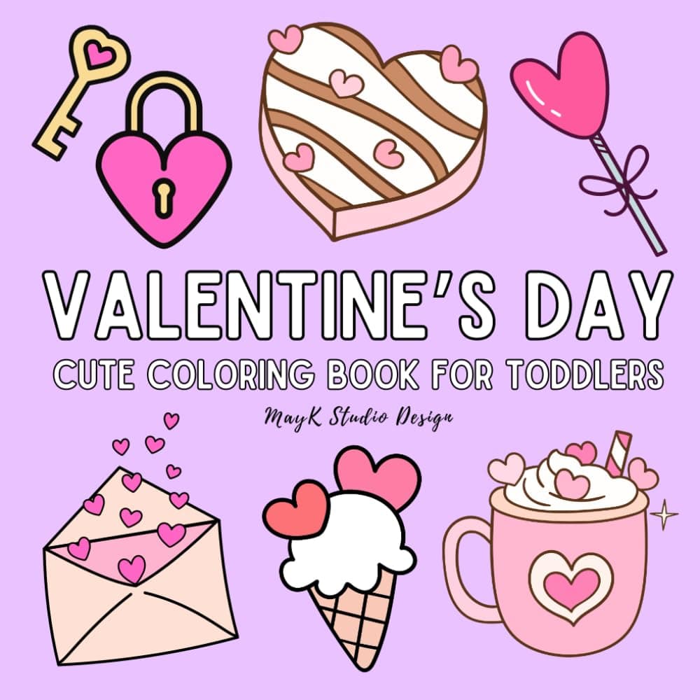 Valentine’s Day Cute Coloring Book Review - Product Reviews article
